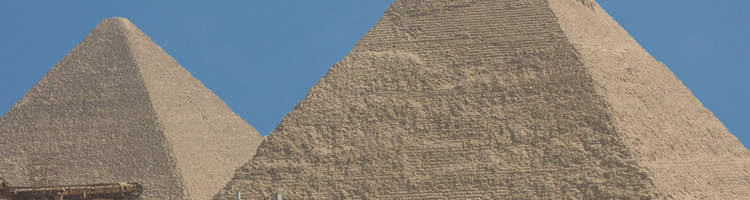 slicing a pyramid to prove afterlife
